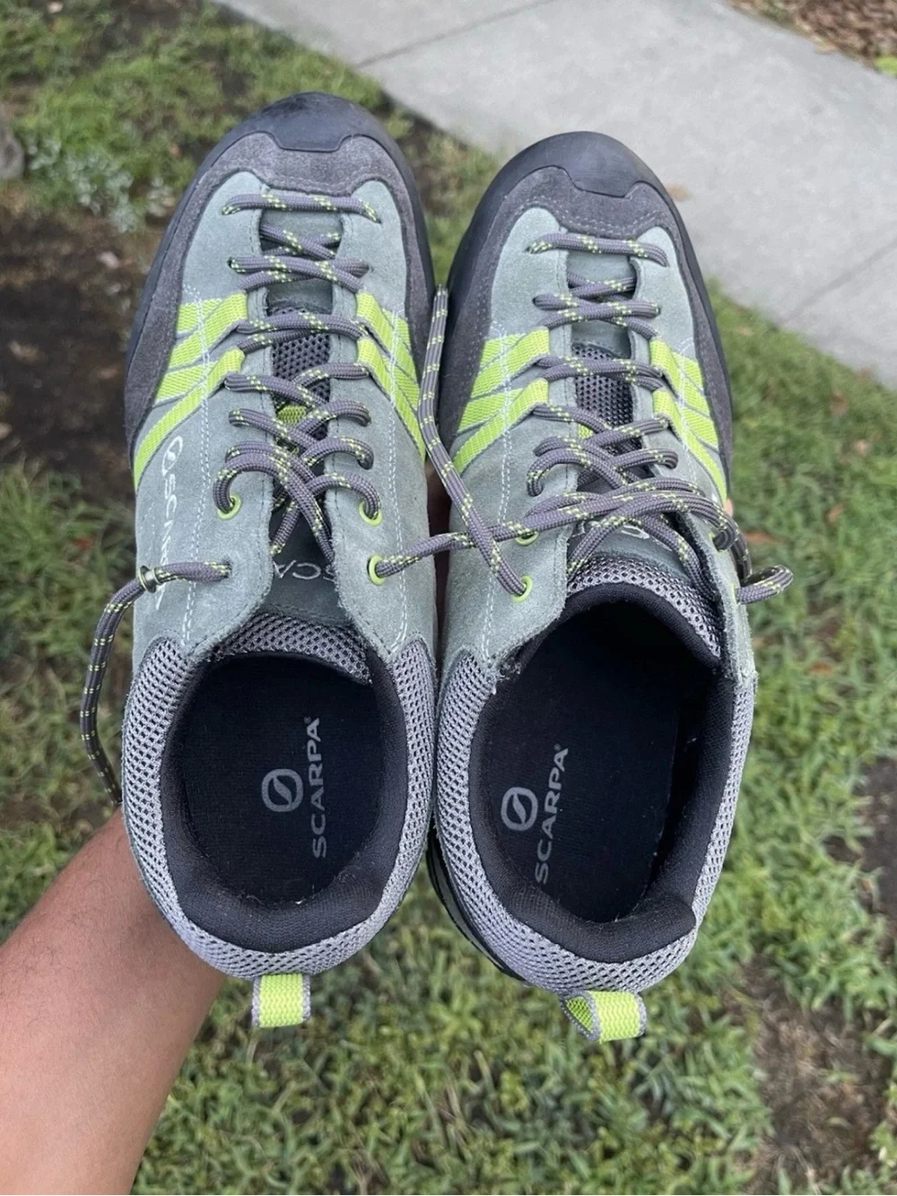Scarpa Mens Approach Hiking Shoes Size 9